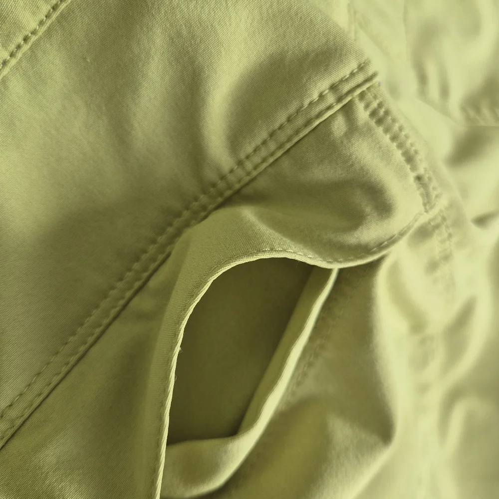 Patagonia‎ W's Happy Hike Green Gorpcore Granola Girl Outdoor Shorts Size 6